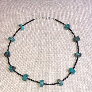 Real turquoise choker